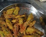कुरकुरी भिंडी (kurkuri bhindi recipe in Hindi) रेसिपी चरण 5 फोटो