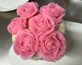 A picture of step 7 of Valentines Flowers Sandwich.
