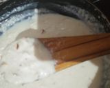 A picture of step 1 of Chocolate Golgappe Stuffed with Motichur and basundi mousse.