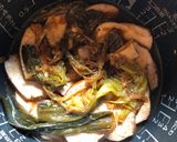 A picture of step 5 of Grilled pork with sweet soy sauce.