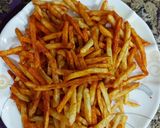 A picture of step 5 of Teekhay French fries.