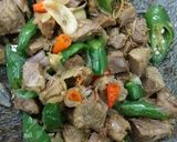 Foto langkah ke 5 dari resep Daging Pedas.