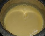 A picture of step 2 of Fruit custard pudding.