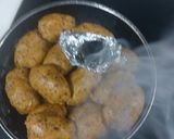 A picture of step 3 of Gola kabab.