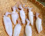 หมึกไข่แดดเดียว วิธีทำสูตร 1 รูป