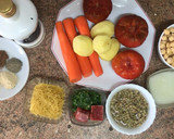 Foto del paso 1 de la receta: Auténtica harira marroquí sin harina y sin carne / comida de Marruecos