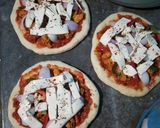 নো ওভেন নো ইস্ট চিকেন পিজ্জা (Chicken pizza recipe in bengali) রেসিপি ধাপ - 7 ছবি