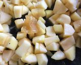 Foto del paso 4 de la receta: Crepes coloridas con manzana caramelizada