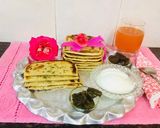 A picture of step 6 of Milky Sweet Paranthas.