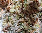 A picture of step 1 of Vegetable dry Manchurian.
