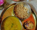 A picture of step 9 of Dal Bati Chuma.