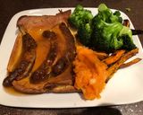 A picture of step 6 of Toad in the hole 🐸.