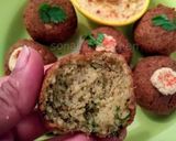 A picture of step 4 of Homemade Falafel.