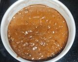 A picture of step 6 of Eggless plum cake.