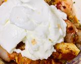 A picture of step 1 of Potato chicken curry.
