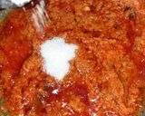 A picture of step 3 of Egg Lababdar.