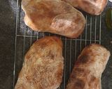 A picture of step 4 of Ciabatta bread.