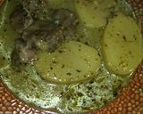 Foto del paso 5 de la receta: Caracu deshuesado a la mostaza con papas