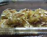 A picture of step 8 of Sev burfi Mithai.