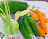 Hình bước làm 1 của món Dưa Món
