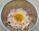 Une image de l'étape 1 de Madeleine salée blanc de poulet/curry.