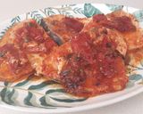 Foto del paso 4 de la receta: Pez espada en salsa de pimientos del piquillo