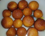 A picture of step 4 of Gullab jaman.