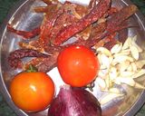 रेड चिली सॉस(red chilli sauce recepie inhindi) रेसिपी चरण 1 फोटो