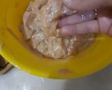 A picture of step 2 of 3 ingredients chicken sticks.