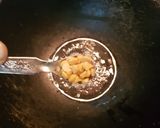 A picture of step 2 of Brinjal Stir fry Poriyal.