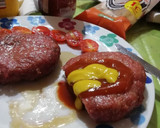 Foto del paso 6 de la receta: Hamburguesas caseras con ketchup y mostaza
