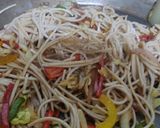 वेज हक्का नूडल्स (Veg hakka noodles recipe in Hindi) रेसिपी चरण 9 फोटो