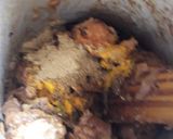 A picture of step 2 of Mutton gravy.