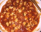 Édes-savanyú csirkemell, rizzsel recept fázis 3 fotója