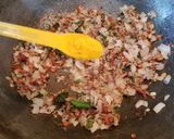 A picture of step 4 of Tomato Thokku.