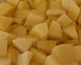 Foto del paso 3 de la receta: "Raxo a Galega" con pimientos de Padrón y patatas fritas