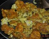 Persian Scrambled eggs with Feta Cheese and Dillپنیر برشته گیلانی recipe step 5 photo