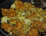 A picture of step 5 of Persian Scrambled eggs with Feta Cheese and Dillپنیر برشته گیلانی.