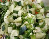 A picture of step 2 of Mix veg salad.