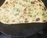 A picture of step 3 of Methi Paratha Fenugreek Pata tha.
