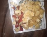A picture of step 1 of Honey Triple fruit.