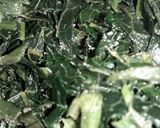 A picture of step 3 of Spinnach vegetables with ugba.