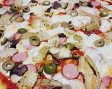 Foto del passaggio 5 della ricetta Pizza fatta in casa, con farina 100% integrale