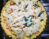 Foto del paso 4 de la receta: Tarta de verduras con masa de coliflor