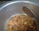 A picture of step 5 of Chana pulao.