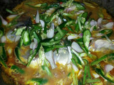 Ikan Kuah Kuning Cabe Hijau Besar (Spicy)