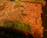 A picture of step 4 of Prawn toast.