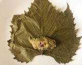 A picture of step 3 of Dolmas / Dolmades (Stuffed Grape Leaves).