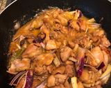 Hình bước làm 3 của món Chicken mix mango