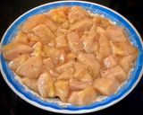 Hình bước làm 1 của món Gà Cung Bửu (Kung Pao Chicken)